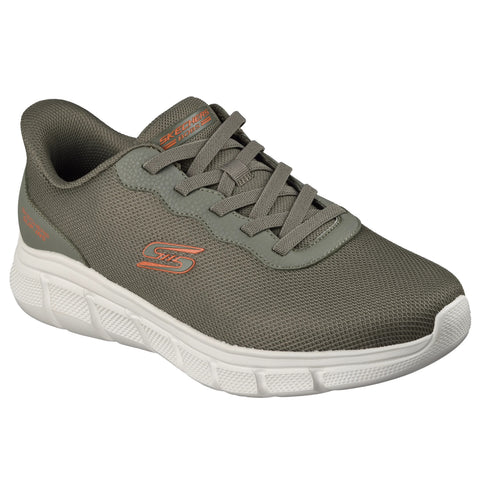 Skechers Slip-ins men's BOBS Sport Flex B Glacial Edge shoe in olive