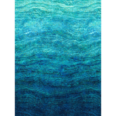 ombre waves, Shimmer Enigma Cotton Fabric 2818