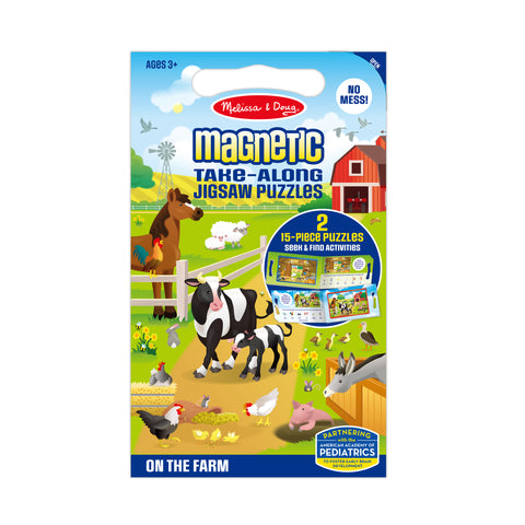 Melissa and Doug take along magnetic puzzle