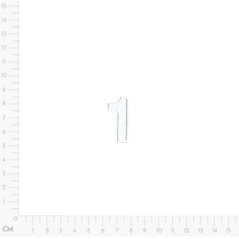 one, Number Applique M15491