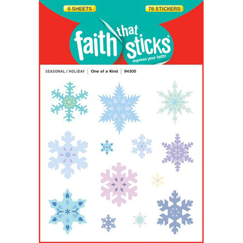 Snowflakes stickers