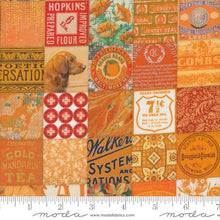 Curated in Color Collection Small Patchwork Cotton Fabric 7461 orange