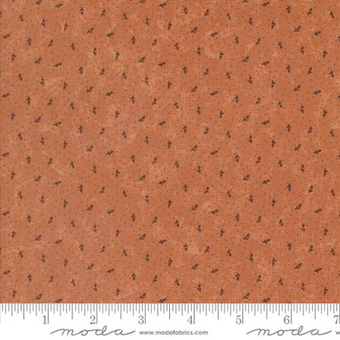 Daisy Lane Collection Ditsy Rosebuds Cotton Fabric 9768 orange