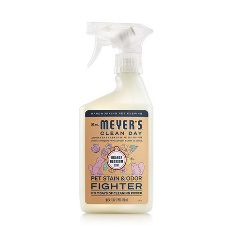 Mrs. Meyers Clean Day Pet Stain & Odor Fighter in orange blossom scent