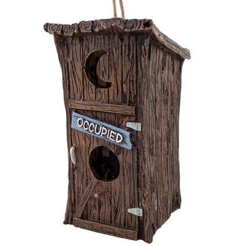 Outhouse birdhouse