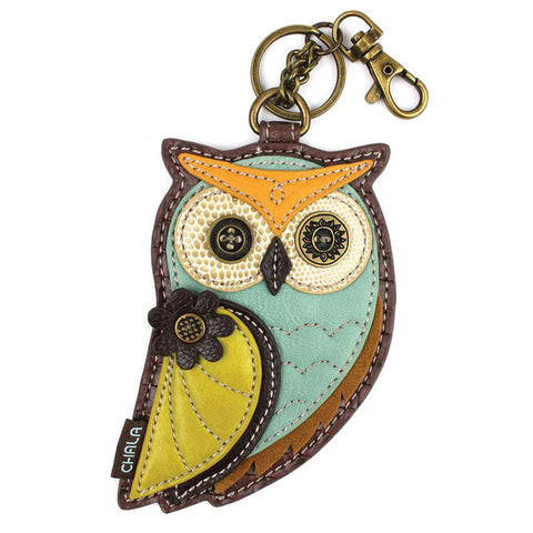 owl, Key Fob Coin Purse 806