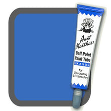 Blue Ballpoint Fabric Paint P-906