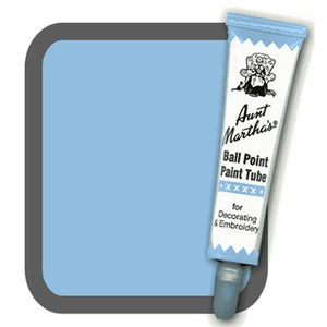 Light Blue Ballpoint Fabric Paint P-907