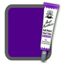 Violet Ballpoint Fabric Paint P-909