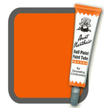 Orange Ballpoint Fabric Paint P-913