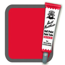 Red Ballpoint Fabric Paint P-916