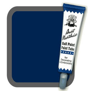 Navy Ballpoint Fabric Paint P-936