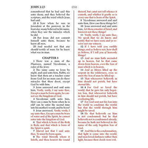 KJV Large Print Personal Size Bible EN1057