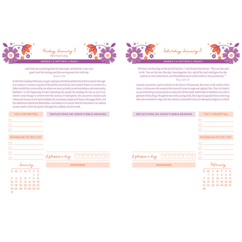 Read Through the Bible in a Year Planner 2027 9798891513365