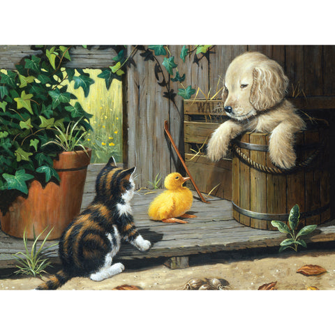 Paint by Number puppy picture