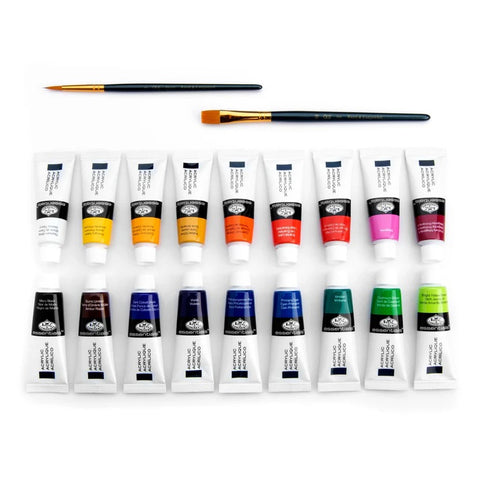 Royal & Langnickel 20-piece Essentials Acrylic Paints Set