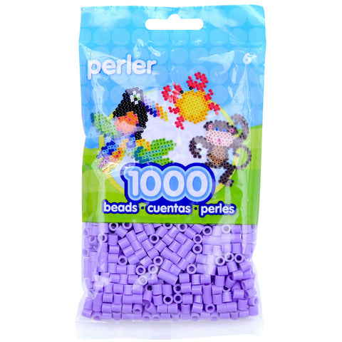 Pastel lavender beads