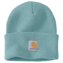 Pastel Turquoise Knit Beanie