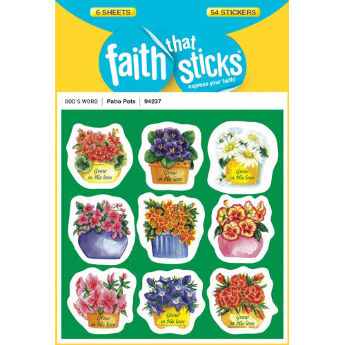Patio Pots stickers