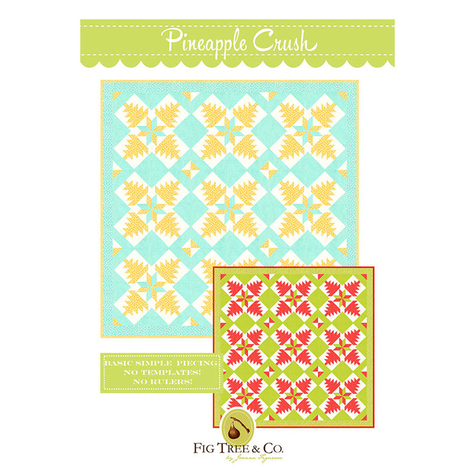 Moda Stitched Collection Pineapple Crush Pattern FT-1801