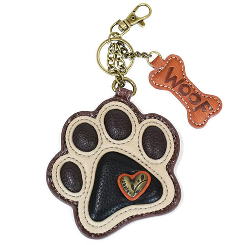 pawprint, Key Fob Coin Purse 806