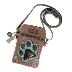 Pawprint Cellphone Crossbody Bag