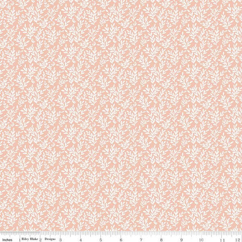 Bud and Butterfly Collection Secret Wings Cotton Fabric C15354 peach