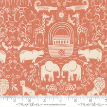 Noahs Ark Collection Two By Two Cotton Fabric 20871 peach