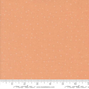 peach, Rainier Collection Dots Cotton Fabric 38149