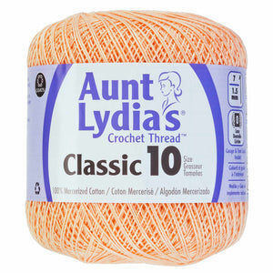 Light Peach crochet thread