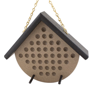 Peanut butter birdfeeder