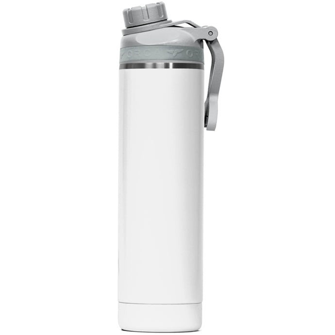 Orca Hydra 22 oz stainless steel insulated bottle in pearl