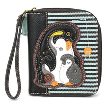 Penguins Zip-Around Wallet