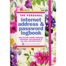 Peony Garden Internet Password logbook