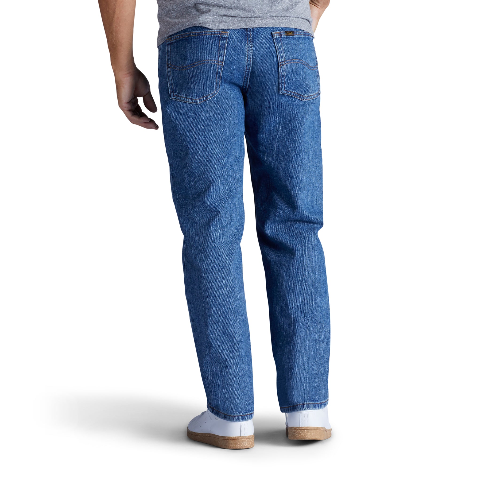 Lee Men's Relaxed Fit Straight Leg Jeans