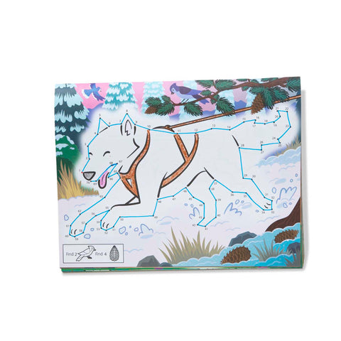 Dog dot-to-dot page