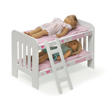 Baby Doll Bunk Bed with Bedding & Ladder 1855