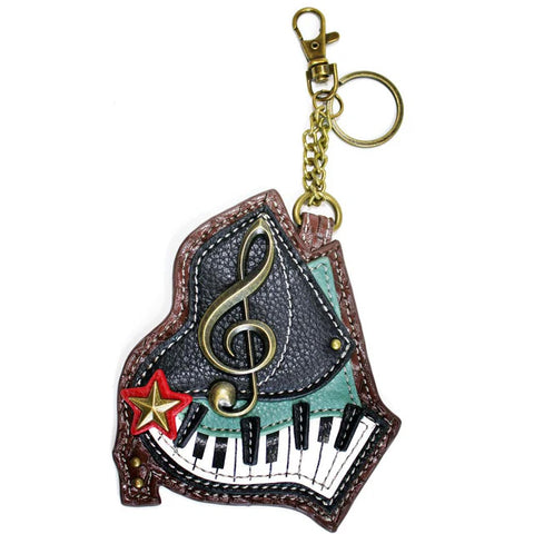 piano, Key Fob Coin Purse 806