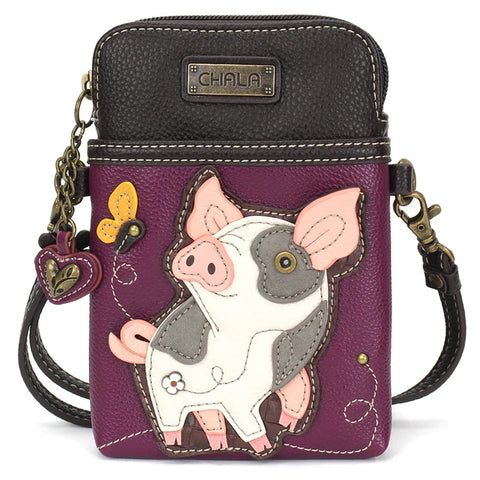 pig, Cellphone Crossbody Bags 827