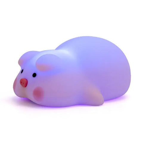 Pig squishy nightlight