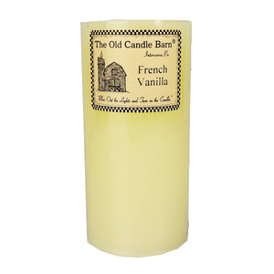 French Vanilla Pillar Candle