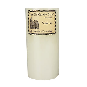 Vanilla Pillar Candle
