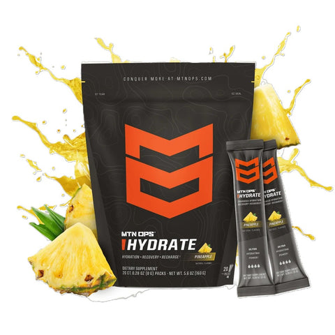 MTN OPS Hydrate energy drink mix in pineapple