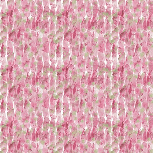 Among the Branches Collection Paint Texture Cotton Fabric pink