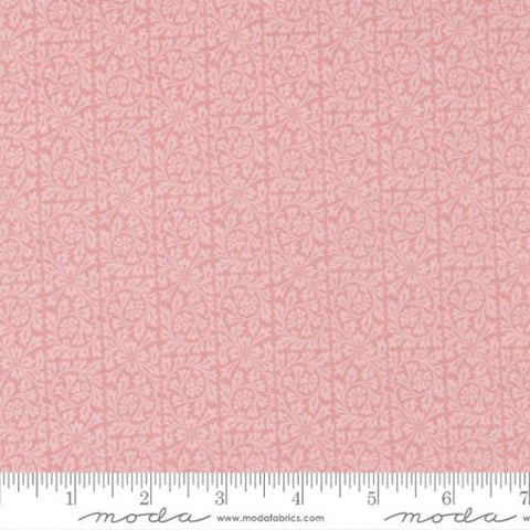 Junk Journal Collection Damask Cotton Fabric pink