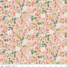 Blossom Lane Collection Floral Branches Cotton Fabric C14001 pink