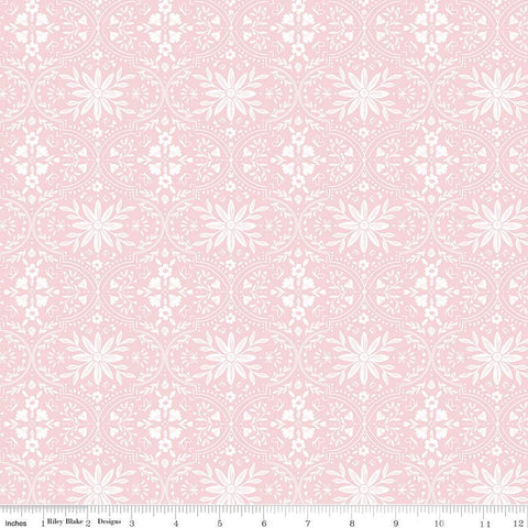 Buds and Butterflies Collection Enchanting Garden Cotton Fabric C15352 pink