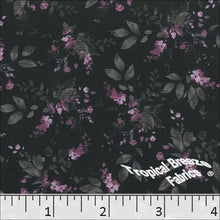 Pink, Crinkle Crepe Print Polyester Fabric 04942