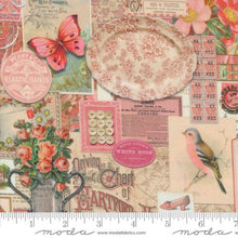 Curated in Color Collection Collage Patchwork Cotton Fabric 7460 pink