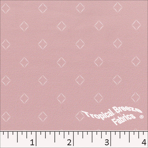 pink, Double Brushed Diamond Print Knit Fabric 572620